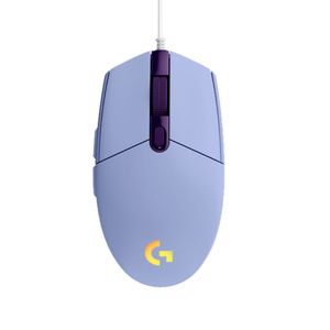 Mouse Gamer LOGITECH G203 Lightsync Lila