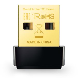 Adaptador Wi-Fi TP-Link Archer T2U Nano AC600 Dual Band USB 2.0