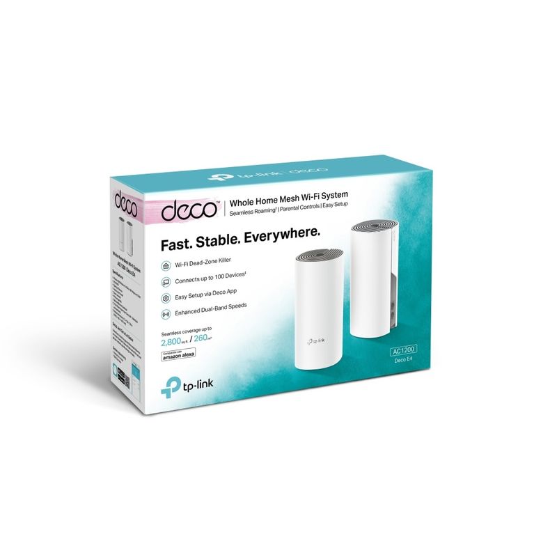 Access-Point-TP-Link-DECO-E4--2-pack--Mesh-Wi-Fi-5-AC1200