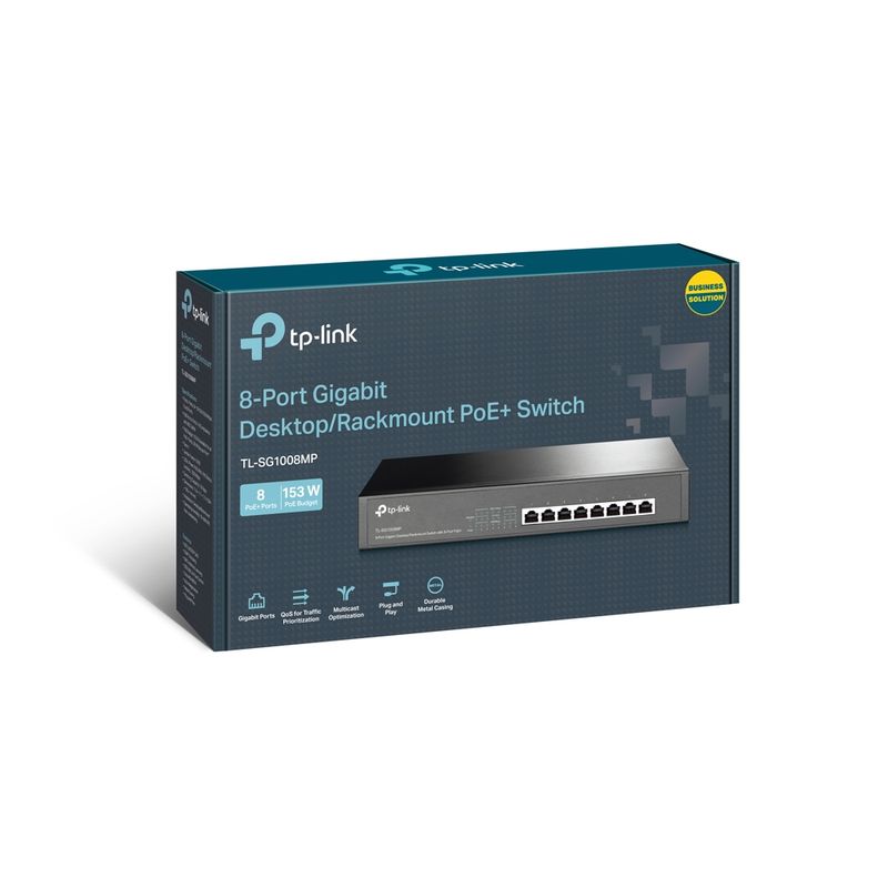 Switch-TP-Link-TL-SG1008MP-8-puertos-Gigabit-con-PoE-