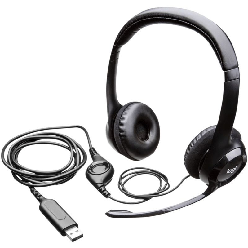 Auricular-USB-ClearChat-Confort-Logitech-H390