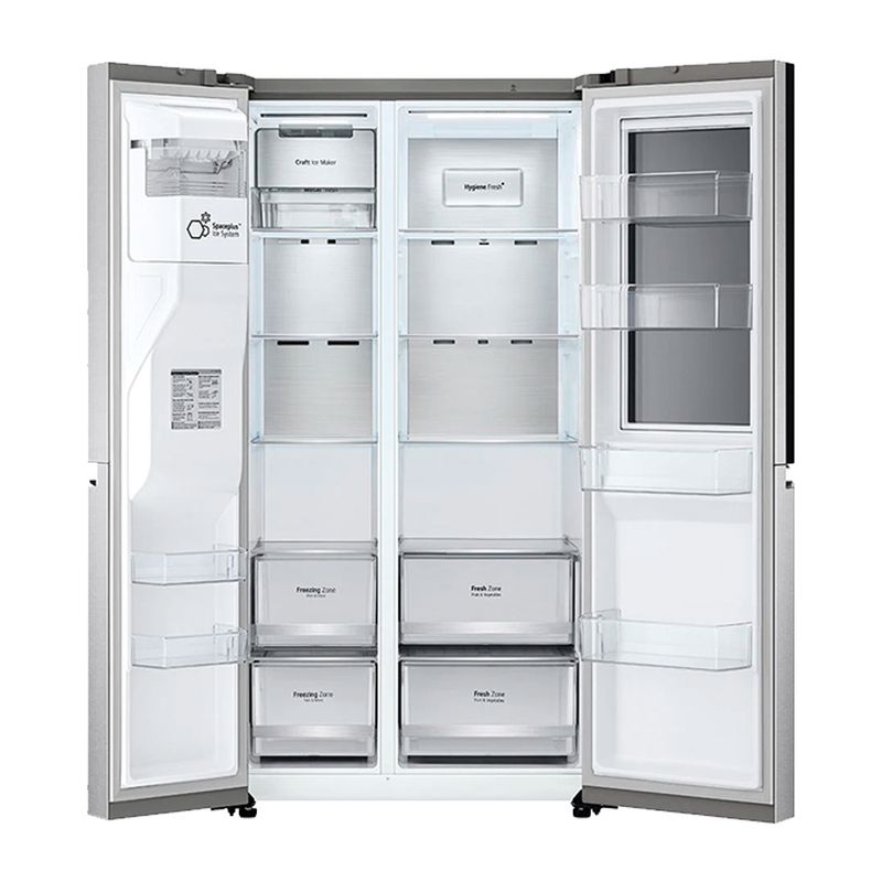 Heladera-LG-Side-by-Side-InstaView-Craft-Ice-ThinQ