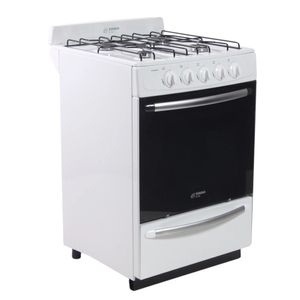 Cocina ESLABON DE LUJO EFM56NB 4 Hornallas Multigas Puerta con Visor
