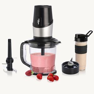 Licuadora y Picadora LILIANA AM312 700W Picplus Jarra 1.2 Lts y Botella 570 ml Portable