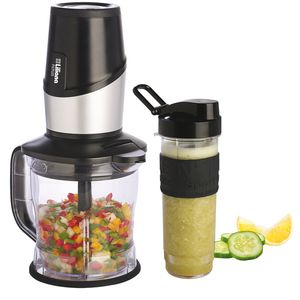 Licuadora y Picadora LILIANA AM312 700W Picplus Jarra 1.2 Lts y Botella 570 ml Portable