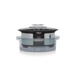 Vaporiera-LILIANA-AV930-Naturel-1050W-Digital-12-Litros-3-Niveles-Gris