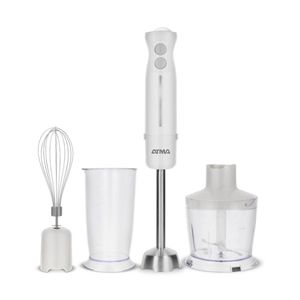 Licuadora de Mano ATMA LM8530P Essential 600W 2 Velocidades Blanca