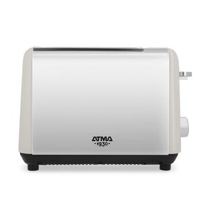 Tostadora ATMA TOAT21VCP 780W 7 niveles 2 Bahías Vintage Acero Inoxidable Crema