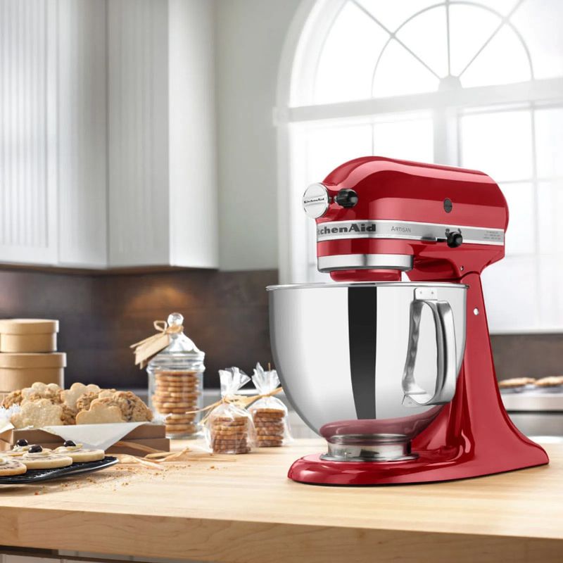 Batidora-KitchenAid-Artisan-KSM15ER-48-Litros-Roja