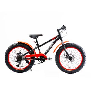 Bicicleta Fat Bike SBK rod 20 Hunter y Recreo Acero y Aluminio Roja