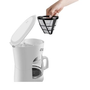 Cafetera de Filtro ATMA CA8133DH 10 Tazas 1.25 Litros Blanca