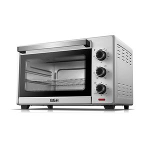 Horno Eléctrico BGH SILVER BHE35S22 1600W 35 Lts Doble Grill Función Convección