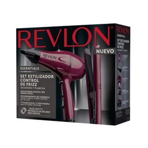 Combo secador y planchita REVLON Profesional Essentials RVDR5230RL2A