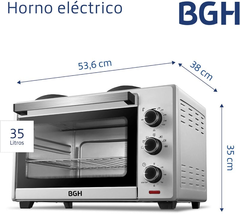 Horno-Electrico-con-anafe-BGH-BHE35S22A-35-Litros-doble-grill