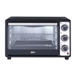 Horno Eléctrico BGH DUO BHE40M23N 1500W 40 Lts Doble Grill 3 Niveles Cocción