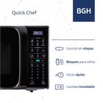 Microondas-BGH-Eco-Negro-Digital-28-Litros-B228DN20