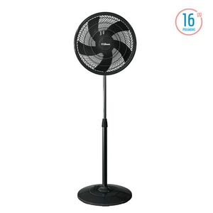 Ventilador de Pie LILIANA VP16P 16 Pulg Cabezal Oscilante y Reclinable Aspas Negras