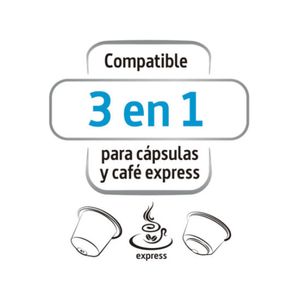 Cafetera para espresso LILIANA AC980 Coffeechoice Negra