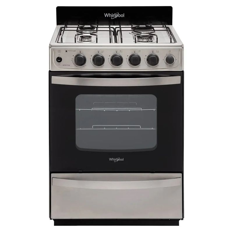 Cocina-Whirlpool-WFX57DW-4-Hornallas-Multigas-56cm-Inox