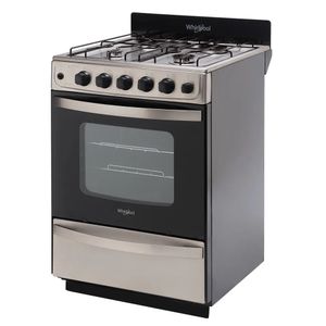 Cocina Whirlpool WFX57DW 4 Hornallas Multigas 56cm Inox