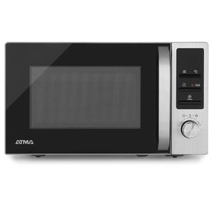 Microondas ATMA MD1820GN 700W 17 Lts Grill Acero Inoxidable