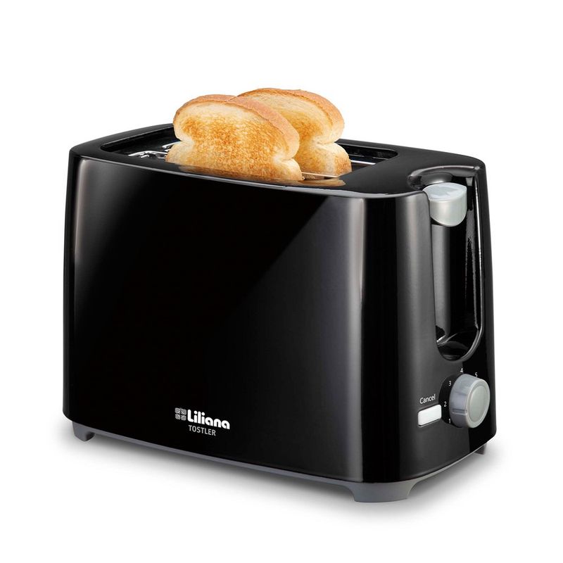 Tostadora-LILIANA-AT900-Tostler-750W-7-Niveles-de-Tostado-Negra-perfil-2