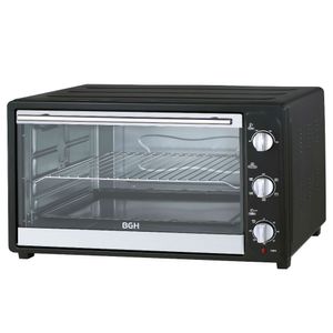 Horno Eléctrico BGH BHE65M19N 2200W 64 Lts Doble Grill 5 Niveles Cocción