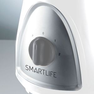 Licuadora SMARTLIFE SL-BL1008WPN 400W con Jarra de Vidrio 1.5 Lts Blanca