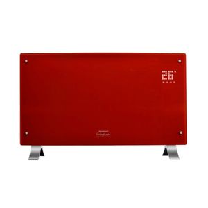 Vitroconvector PEABODY Curvo PE-VQD20R 2000 Watts Digital Rojo