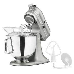 Batidora KitchenAid Artisan KSM150PSRCU Bowl de Acero 4.83 Lts Contour Silver