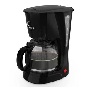 Cafetera de Filtro WHITENBLACK ACWB02 1.5 Litros Negra