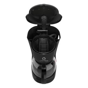 Cafetera de Filtro WHITENBLACK ACWB02 1.5 Litros Negra