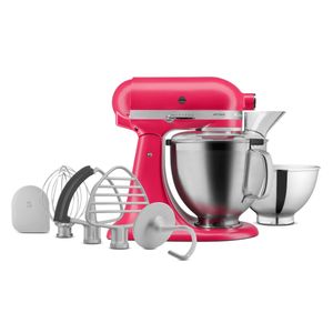 Batidora KitchenAid Artisan KSM195PSRHI Bowl de Acero 4.83 Lts Coty Hibiscus