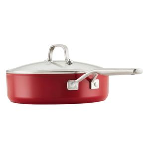 Baterías de Cocina KitchenAid Cerámicas 10 Piezas Rojo