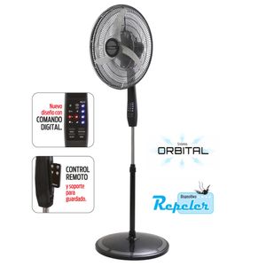 Ventilador de Pie LILIANA VPD20R Digital Tocuh 20 Pulg Control Remoto Aspas Metálicas