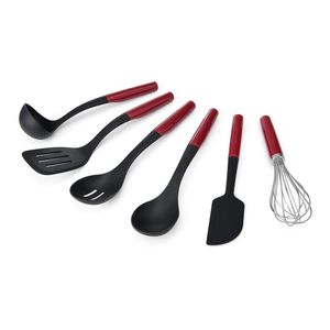 Juego de Utensilios de cocina KitchenAid 6 piezas Rojo