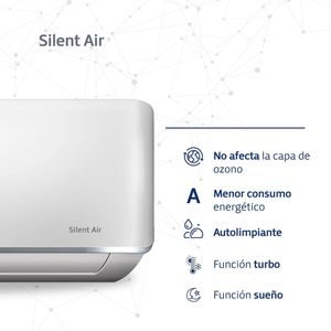 Aire Acondicionado Split BGH BS35WCHU Frío/Calor 3200W/3250W