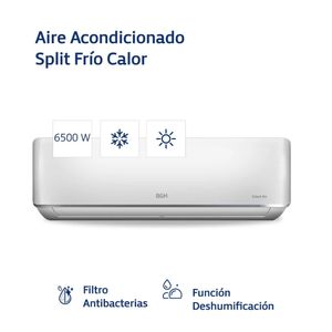 Aire Acondicionado Split BGH BS65WCCR Frío/Calor 6500W