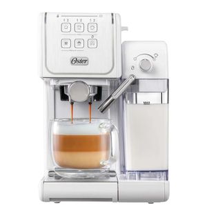 Cafetera automática de espresso OSTER BVSTEM6801W PrimaLatte Touch Blanco