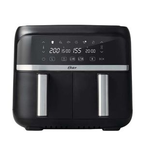 Freidora sin Aceite OSTER CKSTAF7MCDDF Dual Antiadherente 7,6 Litros