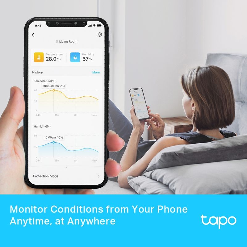 Sensor de temperatura y humedad Smart TP-Link