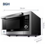 Microondas-BGH-AIRFRYER-B330DFN24