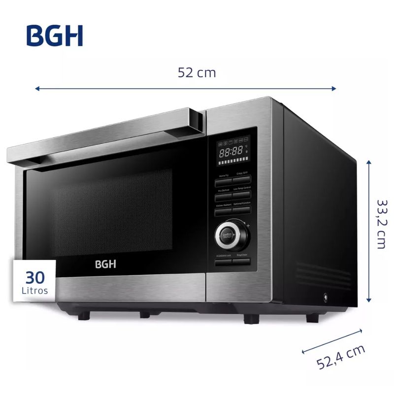 Microondas-BGH-AIRFRYER-B330DFN24