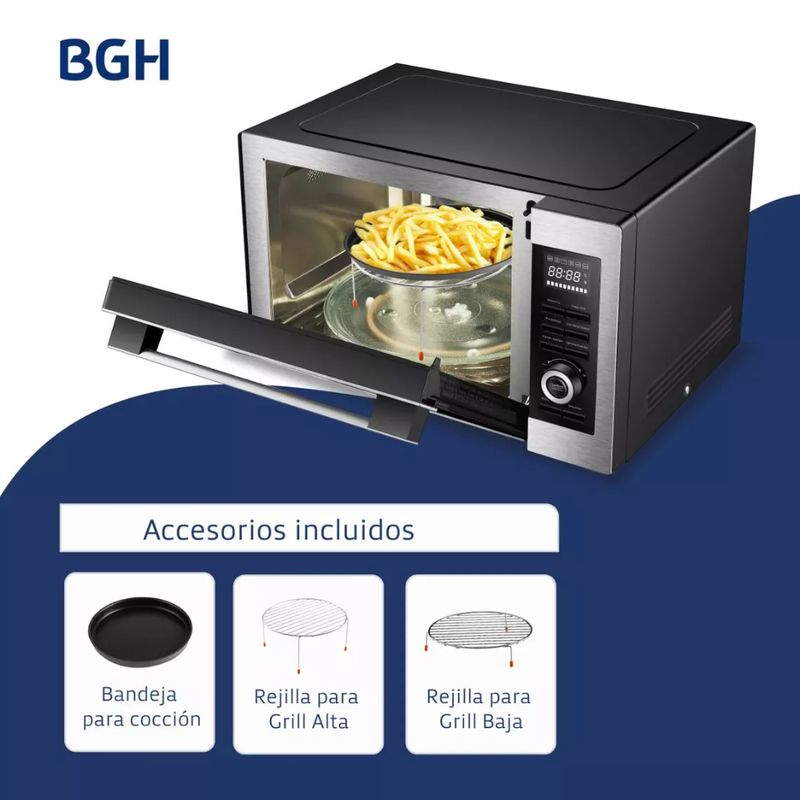 Microondas-BGH-AIRFRYER-B330DFN24