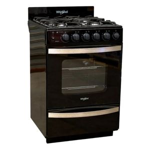 Cocina WHIRLPOOL WFN57DIDNA 4 Hornallas Multigas 56 cm Negro