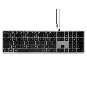 Teclado SATECHI A01112 Aluminio Retroiluminado Usb-c Español