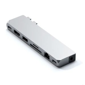Hub SATECHI A01141 8 en 1 Pro Hub Max Silver