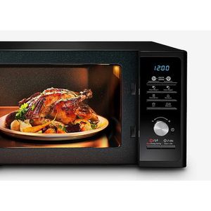 Microondas SAMSUNG MG23F3K3TAK Int Cerámico 1200W 23 Lts Grill Negro
