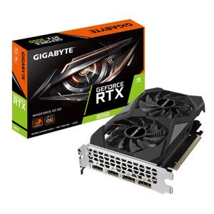 Placa de Video GIGABYTE GeForce RTX 3050 WINDFORCE OC 6G