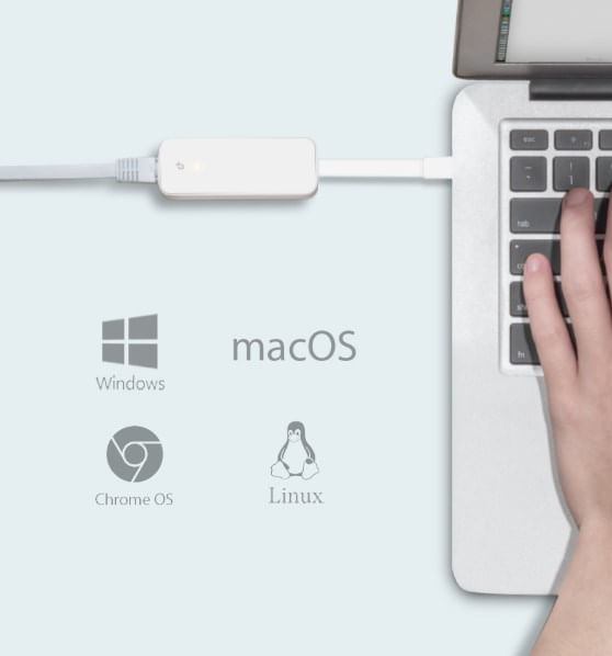 Adaptador-de-Red-Ethernet UE300C